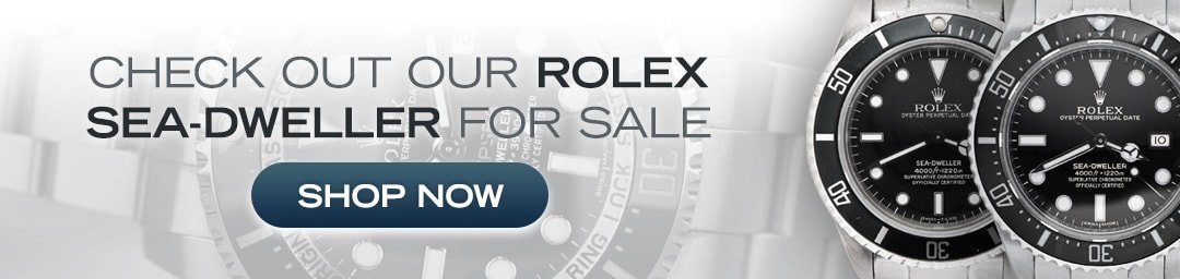 Tsekkaa myynnissä oleva Rolex Sea-asukkaamme