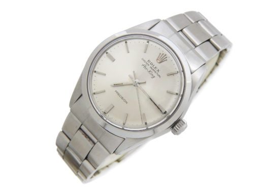 Rolex Stainless Steel Air-King 5500 Silver -6
