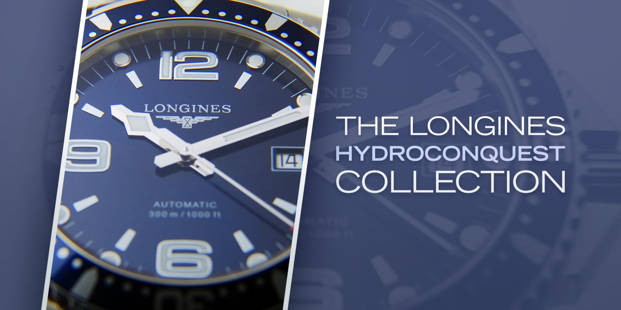 Post image for The Longines Hydroconquest Collection