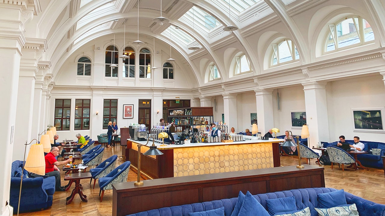 The Drawing Office Bar of the Titanic Hotel
