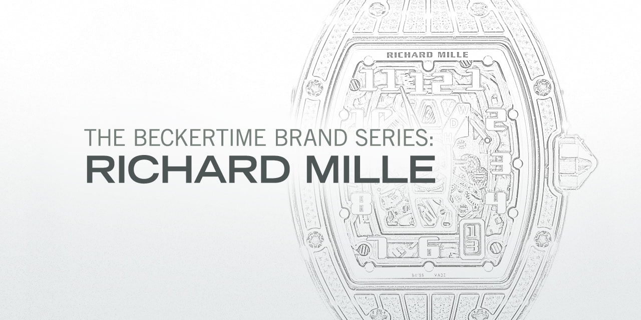 Post image for The Beckertime Brand Series: Richard Mille