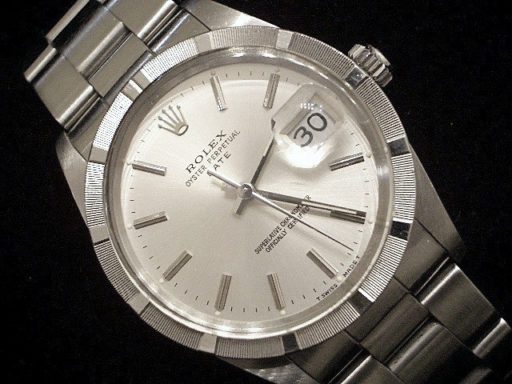 Rolex Stainless Steel Date 15010 Silver -5