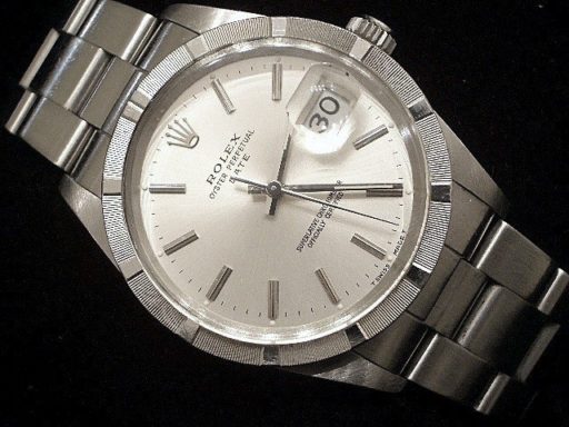 Rolex Stainless Steel Date 15010 Silver -4