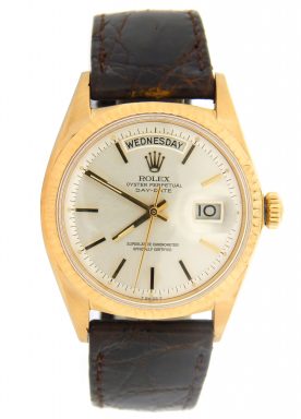 Rolex 18K Yellow Gold Day-Date President 1803 Silver -8