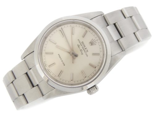 Rolex Stainless Steel Air-King 14000 Silver -5
