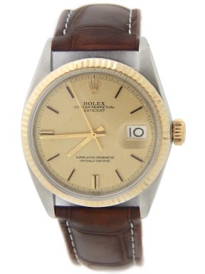 Rolex Two-Tone Datejust 1601 Gold -7