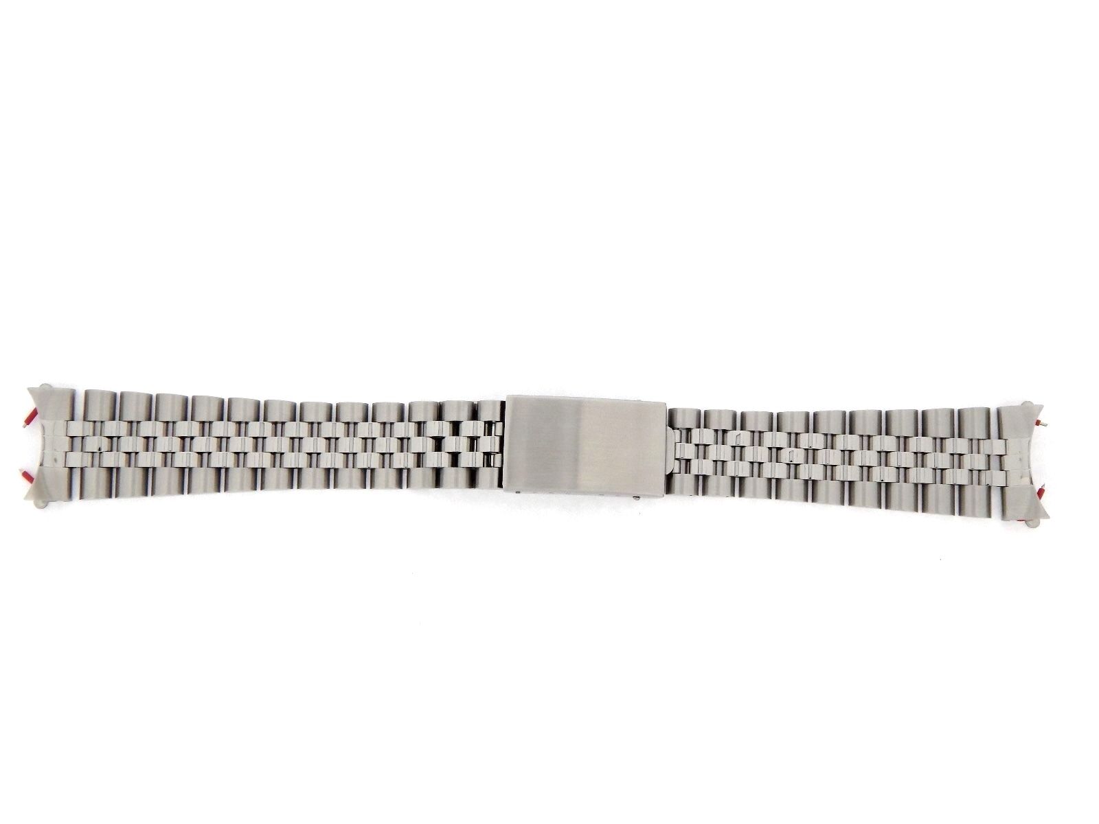19mm Silver Gold Hollow Curved End Watch Band Jubilee For Seiko 5 SNXS73K1  79K1 | eBay