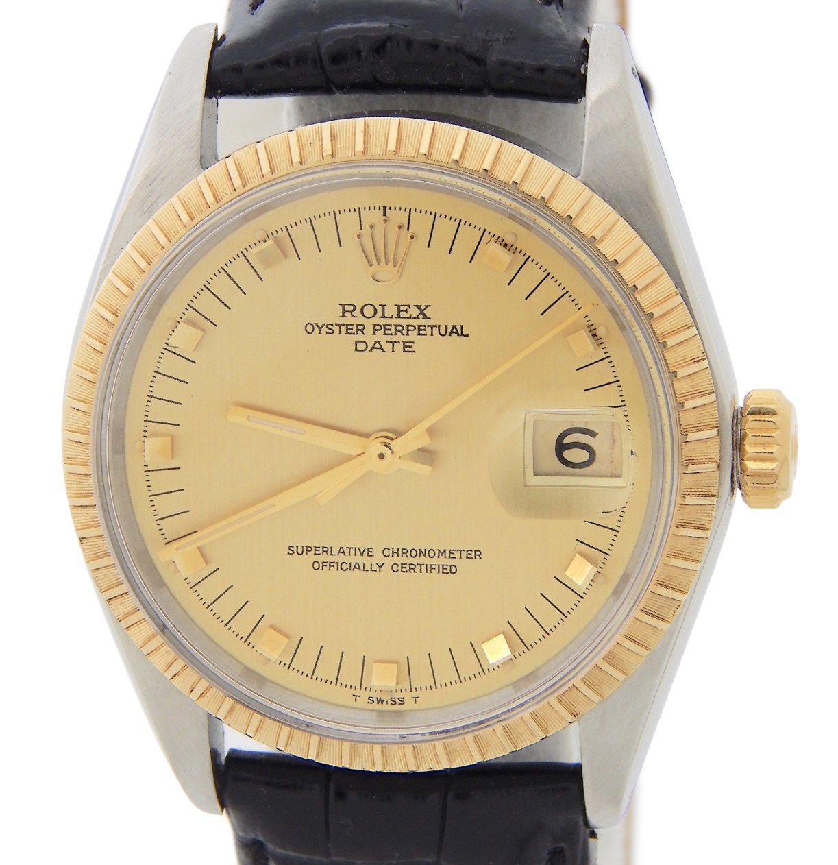 Rolex Date Mens Two Tone Watches For Sale at BeckerTime