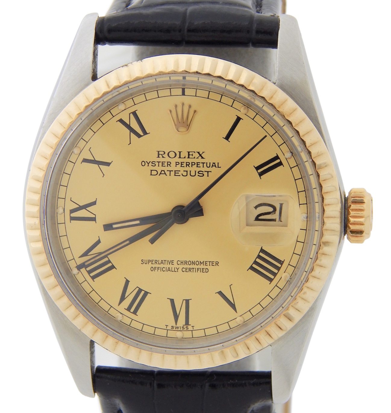 Rolex 16013 buckley dial top