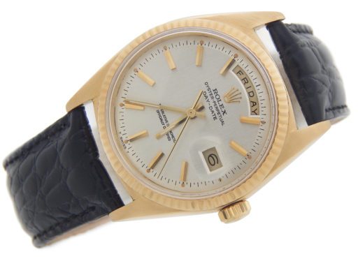 Rolex 18K Yellow Gold Day-Date President 1803 Silver -7