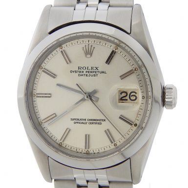 Rolex Stainless Steel Datejust Silver -1