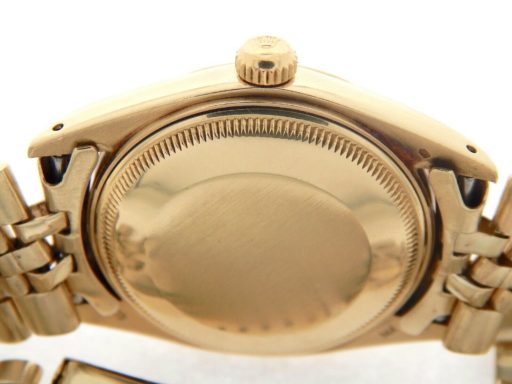 Rolex 14K Yellow Gold Date 1503 Silver -1