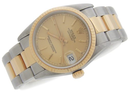 Rolex Two-Tone Datejust 68273 Gold -6