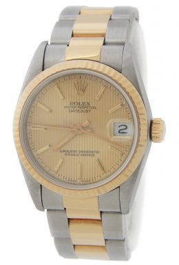 Rolex Two-Tone Datejust 68273 Gold -8