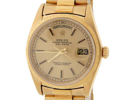 Rolex 18K Yellow Gold Day-Date President 18078 Champagne, Gold -1