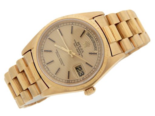 Rolex 18K Yellow Gold Day-Date President 18078 Champagne, Gold -7