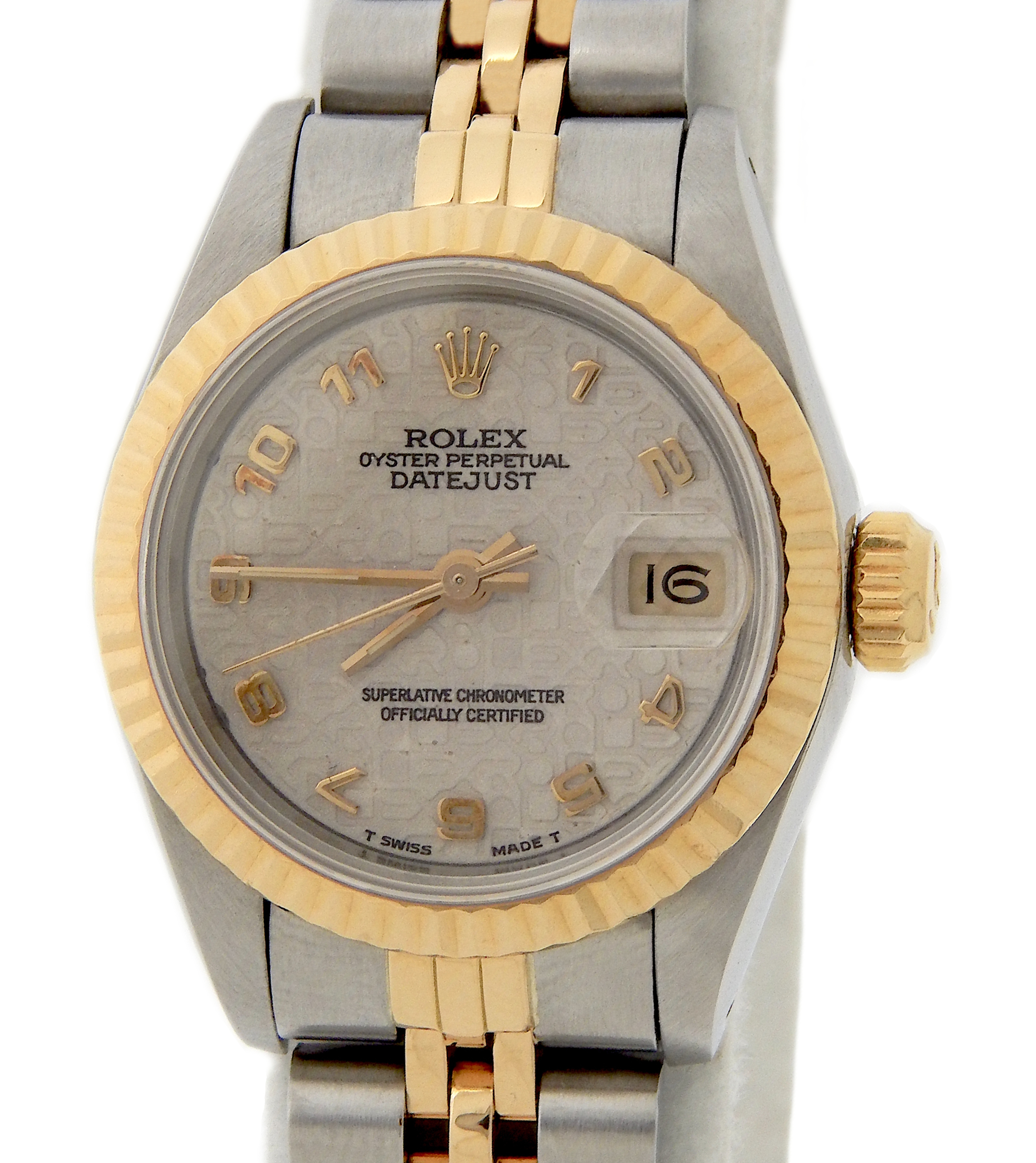 Rolex Datejust 69173 26mm 18K Yellow Gold Stainless Steel Jubilee