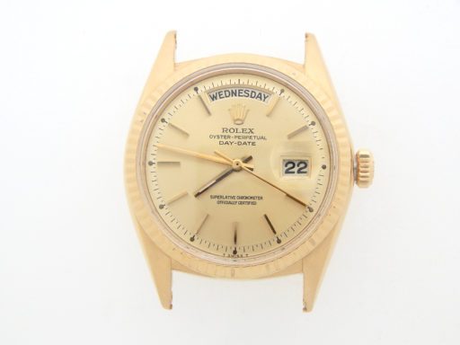 Rolex 18K Yellow Gold Day-Date President 1803 Champagne, Gold -3