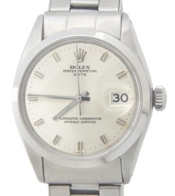Rolex Stainless Steel Date 1500 Silver -1