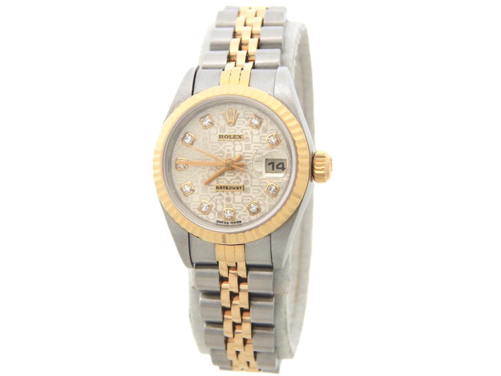 Incubus Feje Fremskynde Ladies Rolex Two-Tone Datejust Silver Anniversary Diamond 79173 (SKU  A298305AAMT) -