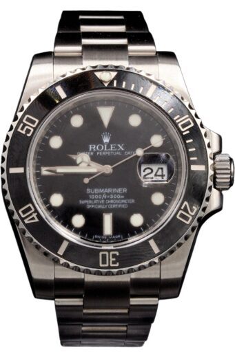 Mens Rolex Stainless Steel Submariner Watch Ref. 116610