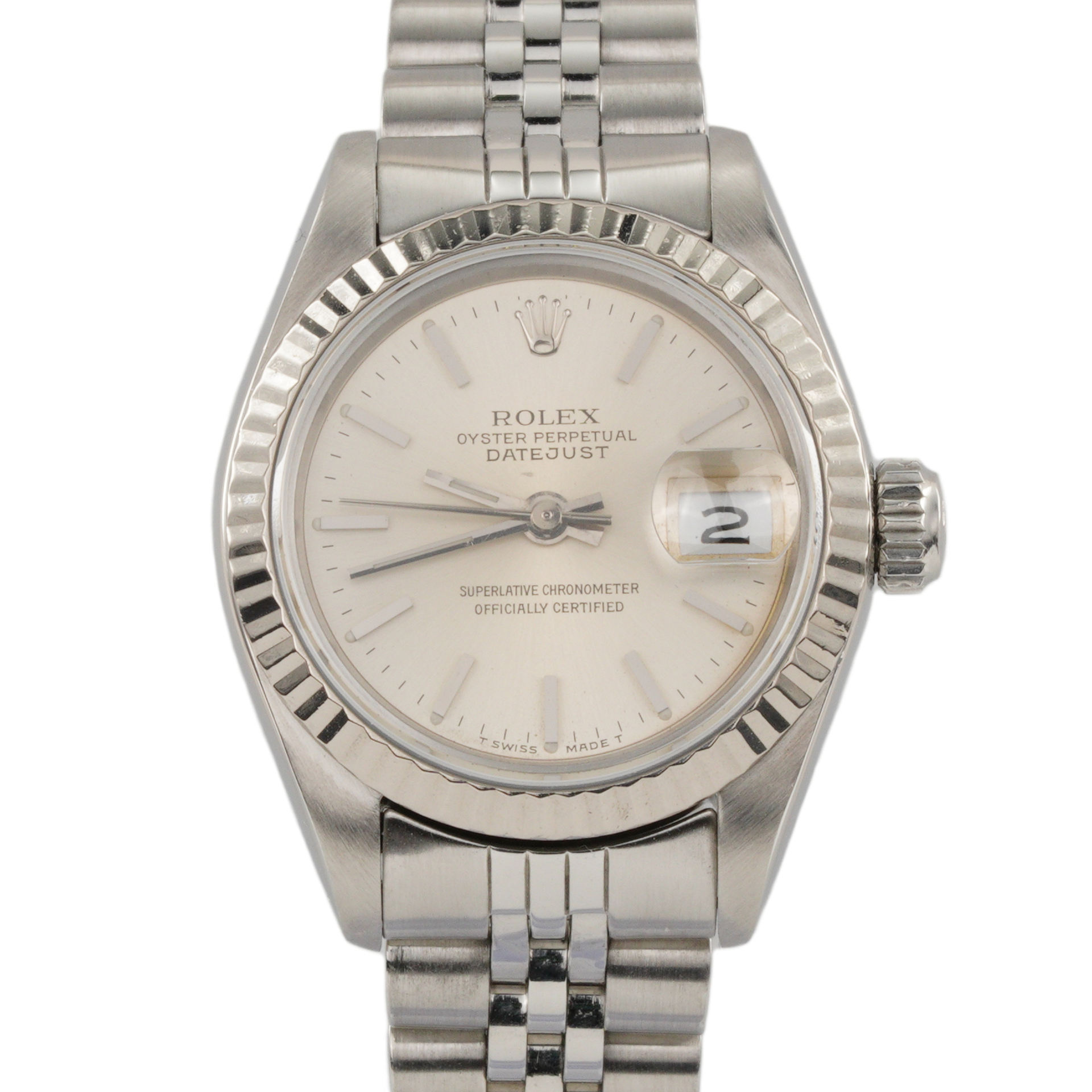 付属品無しの為激安ROLEX OYSTER PERPETUAL DATEJUST Rolex Datejust 36 watch: Oystersteel and white gold