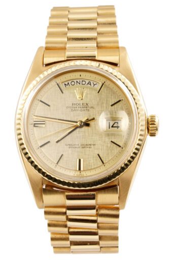 Mens Rolex 18K Yellow Gold Day-Date 1803