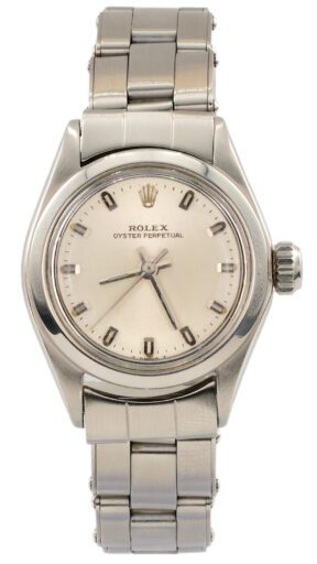 Ladies Rolex Stainless Steel Oyster Perpetual 6618