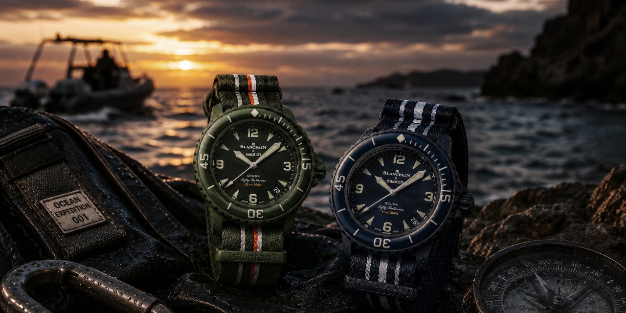The Collaborations: The Blancpain X Swatch Scuba Fifty Fathoms -
