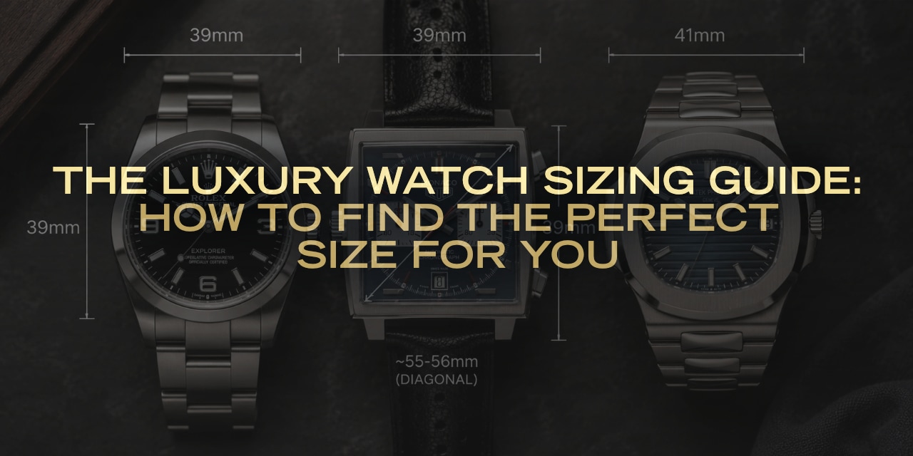 Post image for The Luxury Watch Sizing Guide: How to Find the Perfect Size For You